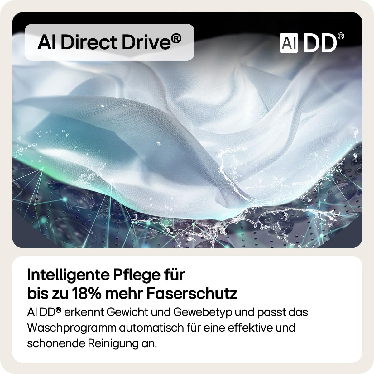 LG F11WM17TS2B, Frontlader-Waschmaschine 17 kg, Klasse E, 1.100 U./Min., 70x77x99 cm, Turbowash 59 Minuten, 6 Motion DirectDrive, Wi-Fi, Metallic Black Steel 4