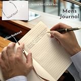SETTINI Classic Lined Journal Gift Set - Vegan Leather Journal with Pen & Box view 8