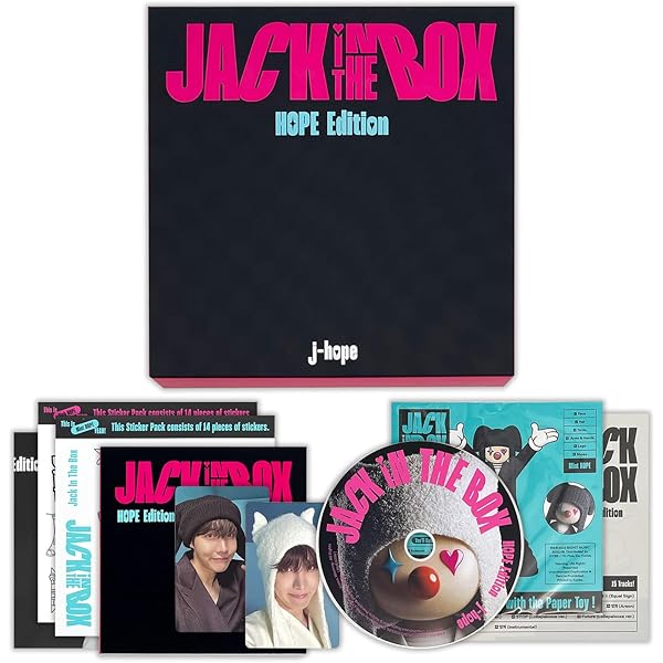 Amazon.com: J-Hope BTS - Jack in The Box [Hope Edition] Album: CDs
