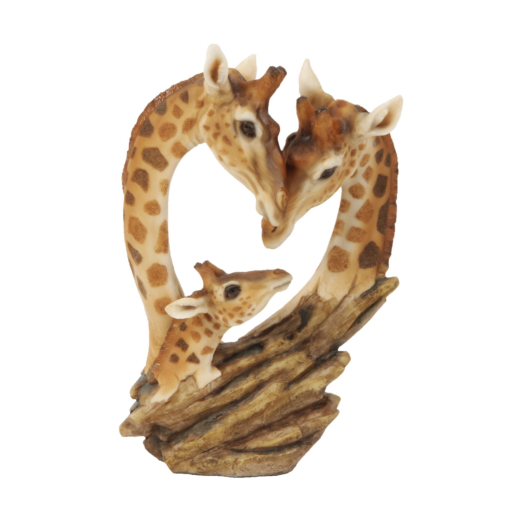 Naturecraft Giraffe Family Ornament Figurine