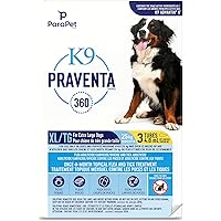 Parapet K9 Praventa 360 for Extra Large Dogs - 3 Tubes
