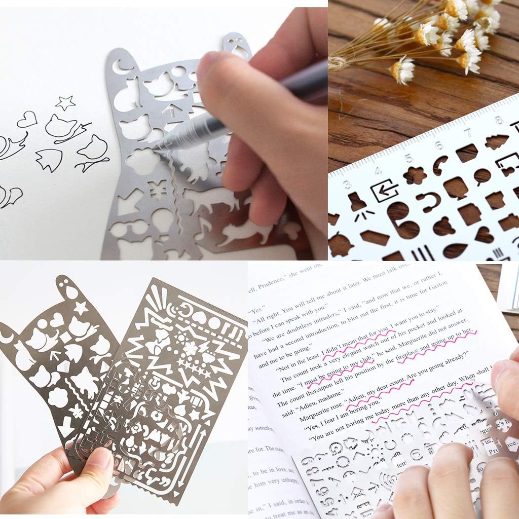Culla Metallo Fustelle Stencil Fai da Te Scrapbooking Album Timbro