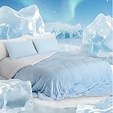 dennylife Cooling Comforter Queen Size, Double-Sided Cool Touch Cooling Blanket for Hot Sleepers, Q-Max 0.4 Summer Breathable Cooling Quilt, Oeko-TEX Certified
