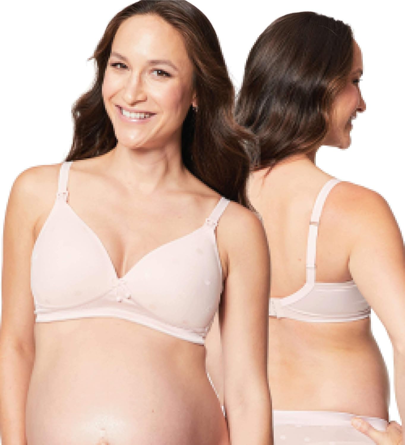 Cake Maternity Mousse Wirefree Nursing Bra for Breastfeeding, Padded Wireless Maternity Bra: Clothing