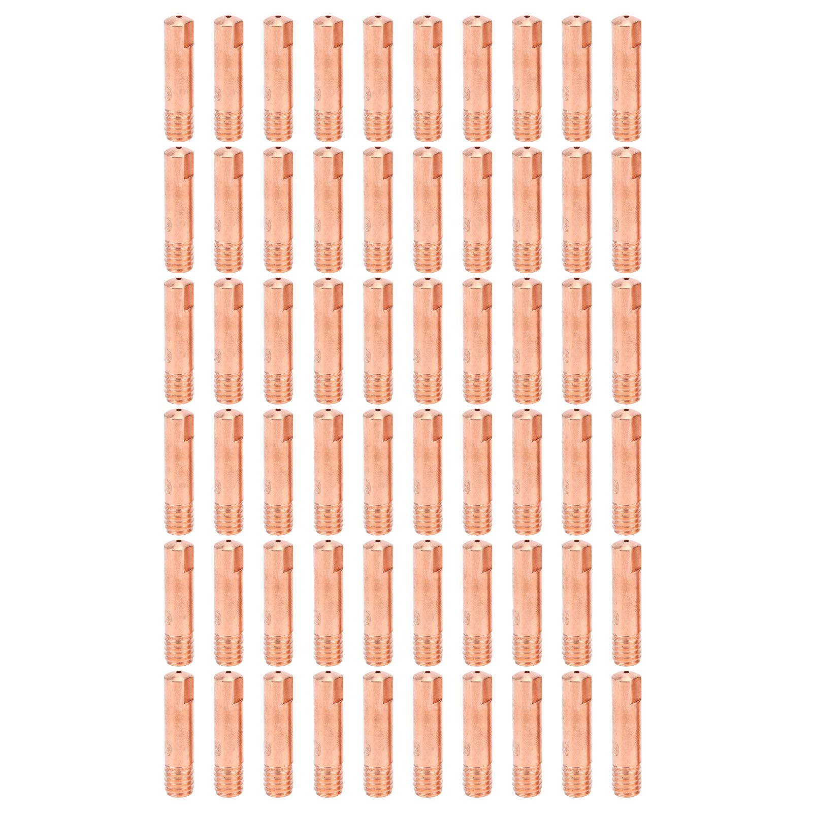 60Pcs Welding Contact Tips,MIG Contact Tip Welding Contact Tip Conductive Nozzle Welding Torch Accessory - 15AK, 0.9mm