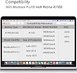 XINGLT A1582 A1502 Laptop Battery for 13 Inch MacBook Pro A1493 7000mAh view 7
