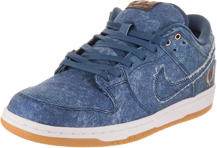 Nike Dunk Low, Sneakers Basses Homme, Bleu (Blau Blau), 44.5 EU: Amazon.fr: Chaussures et Sacs