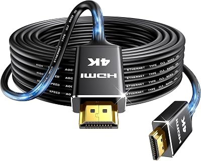 Highwings 4K HDMI Cable 10M CL3 Rated, HDR10, 18Gbps, ARC, HDCP2.2, Shielded