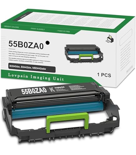 Amazon.com: 55B0ZA0 Imaging Unit 55B0ZA0 Drum Unit Compatible for