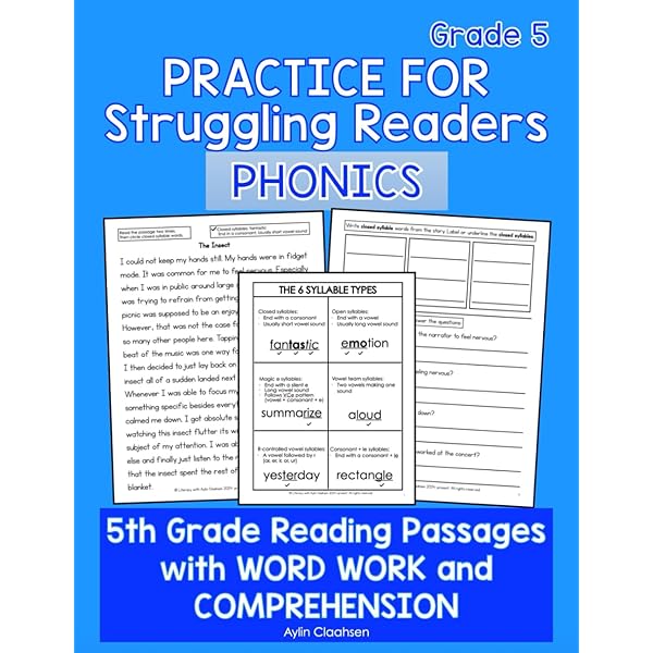 Amazon.com: Phonics Practice for Struggling Readers 3rd Grade