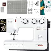 Bernette B35 Sewing Machine for Beginners | 23 Built-In Stitches, 7 Presser Feet, One-Step Buttonhole | Includes Cutting Mat, Scissors, Bobbins, Seam Ripper, Screwdriver, Foot Pedal &amp; Accessories