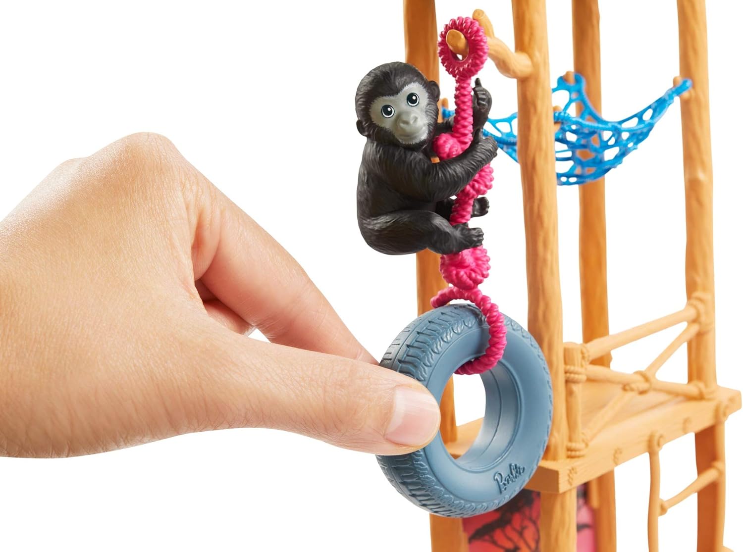 Barbie ​Ken Wildlife Vet Playset with Doll, Vet Care Station and Accessories: Toys & Games