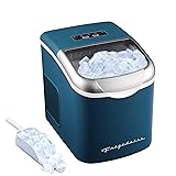 FRIGIDAIRE Retro Compact Ice Maker Machine, Bullet