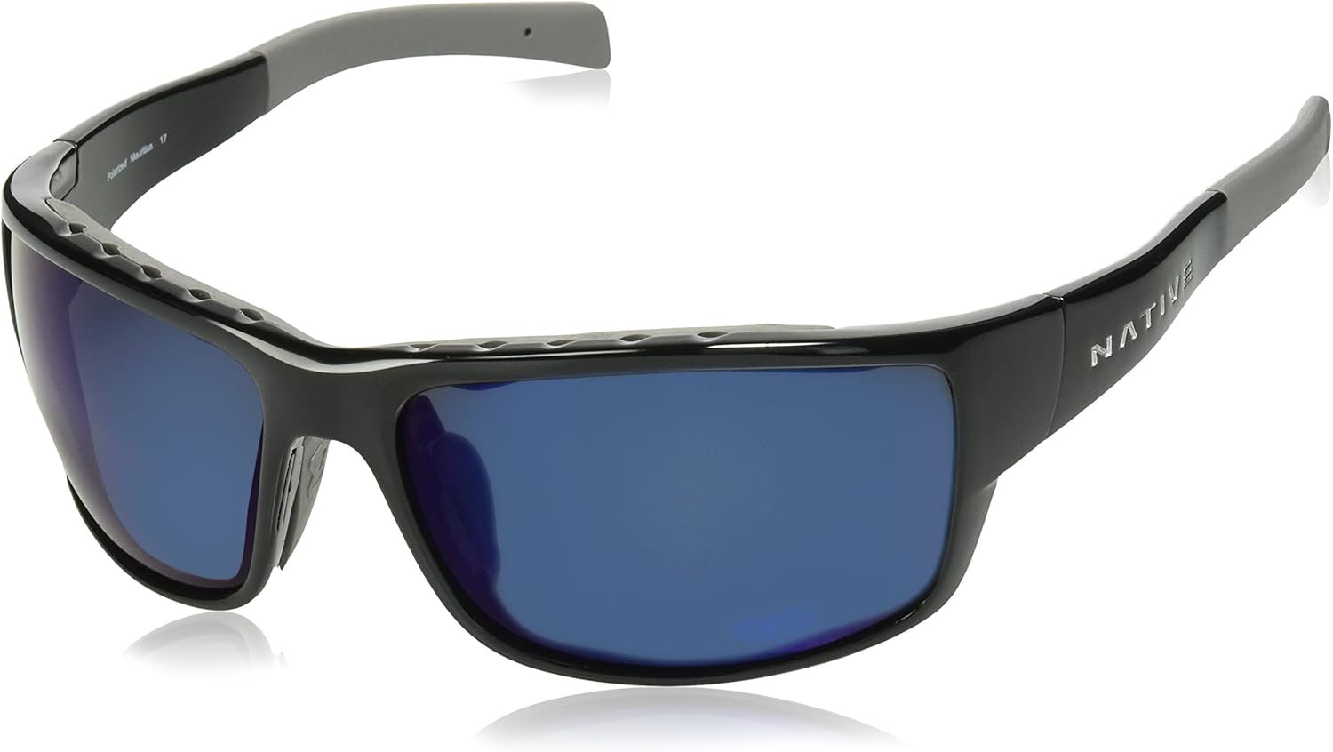 Native Eyewear Cable Polarized Sunglasses, Iron Frame, Blue Reflex