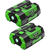 HOCHSTERN 2Pack 5.0Ah Replacement for EGO 56V Battery Compatible with EGO 56 Volt Lithium-Ion Battery Power Tools