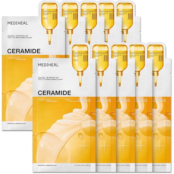 Amazon.com : Mediheal Dermaplus Heartleaf Mask (10 Counts) - Daily