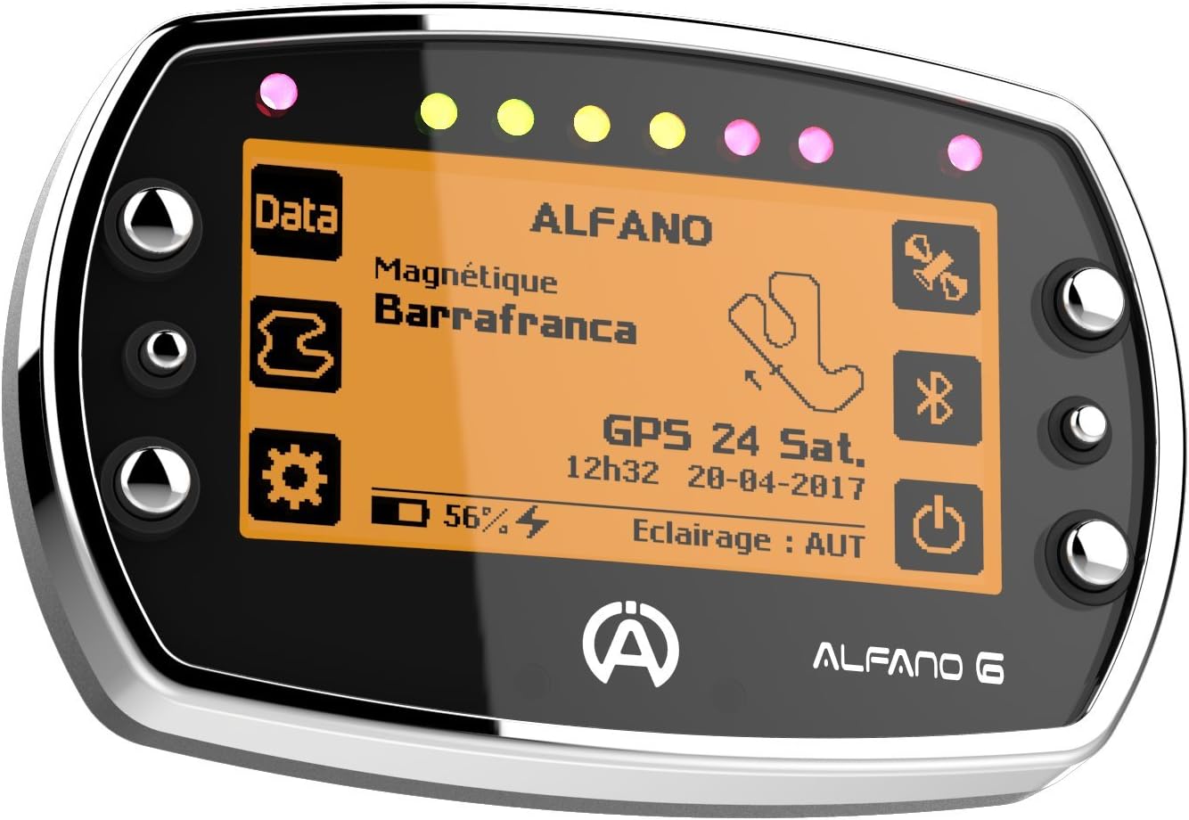 ALFANO 6 GAUGE (2 TEMP SENSORS) - DATA LOGGER