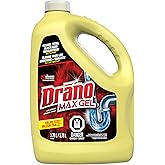 Drano Max Gel Drain Clog Remover and Cleaner, Unclogs and Removes Hair, Soap Scum, Blockages and More from Showers and Sinks,