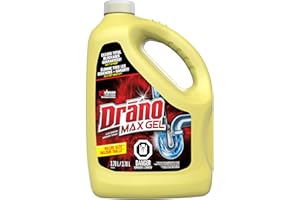 Drano Max Gel Drain Clog Remover and Cleaner, Unclogs and Removes Hair, Soap Scum, Blockages and More from Showers and Sinks,