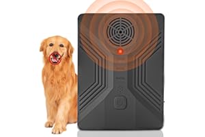 GIANAC Anti Barking Device, Ultrasonic Dog Bark Deterrent Devices, Rechargeable Dog Barking Control Devices, Dog Barking Silencer with 3 Modes, Bark Box for Indoor & Outdoor Use