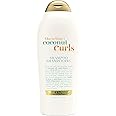 OGX Quenching + Coconut Curls, Moisturizing Shampoo for Curly Hair, Detangling, Curl Enhancing, 750ml