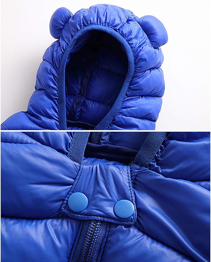 De Feuilles Veste Sans Manches Bebe Enfant Gilet A Capuche Duvet Chaud Doudoune Polaires Leger Couleur Pure Hiver Fille Garcon Bleu Fonce 24 36 Mois Manteaux Et Blousons Vetements Centroarco Com