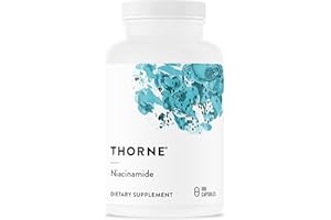 THORNE - Niacinamide - 500mg Niacin - Non-Flushing Form of Vitamin B3 - Support Joint Health, Skin Health & Restful Sleep* - Gluten-Free - 180 Capsules