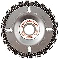 King Arthur's Tools Patented Lancelot 22 Tooth Circular Saw Blade Carving Disc for Woodworking, Removal, Cutting, and Shaping