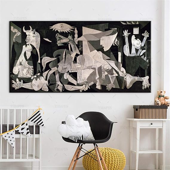 11+ Picasso Guernica 1937. Oil On Canvas Background