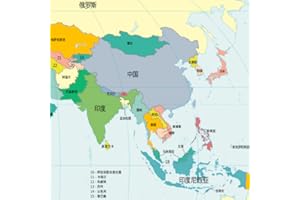 World map in chinese �����ͼ