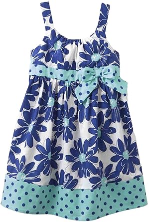 blue cotton sundress