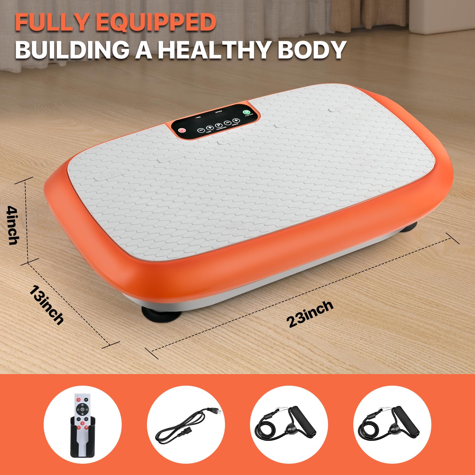 Vibration Plate Exercise Machine for Weight Loss Fitness Equipment, Vibration Plate Platform for Home Fitness,Lymphatic Drainage Shaking Full Body Shaker 99 Adjustable Speeds