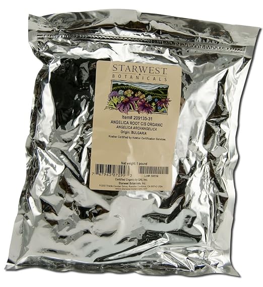 Angelica Root C/S Organic - Starwest Botanicals