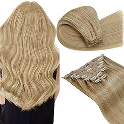 LaaVoo Hair Extensions Clip ins Real Human Hair
