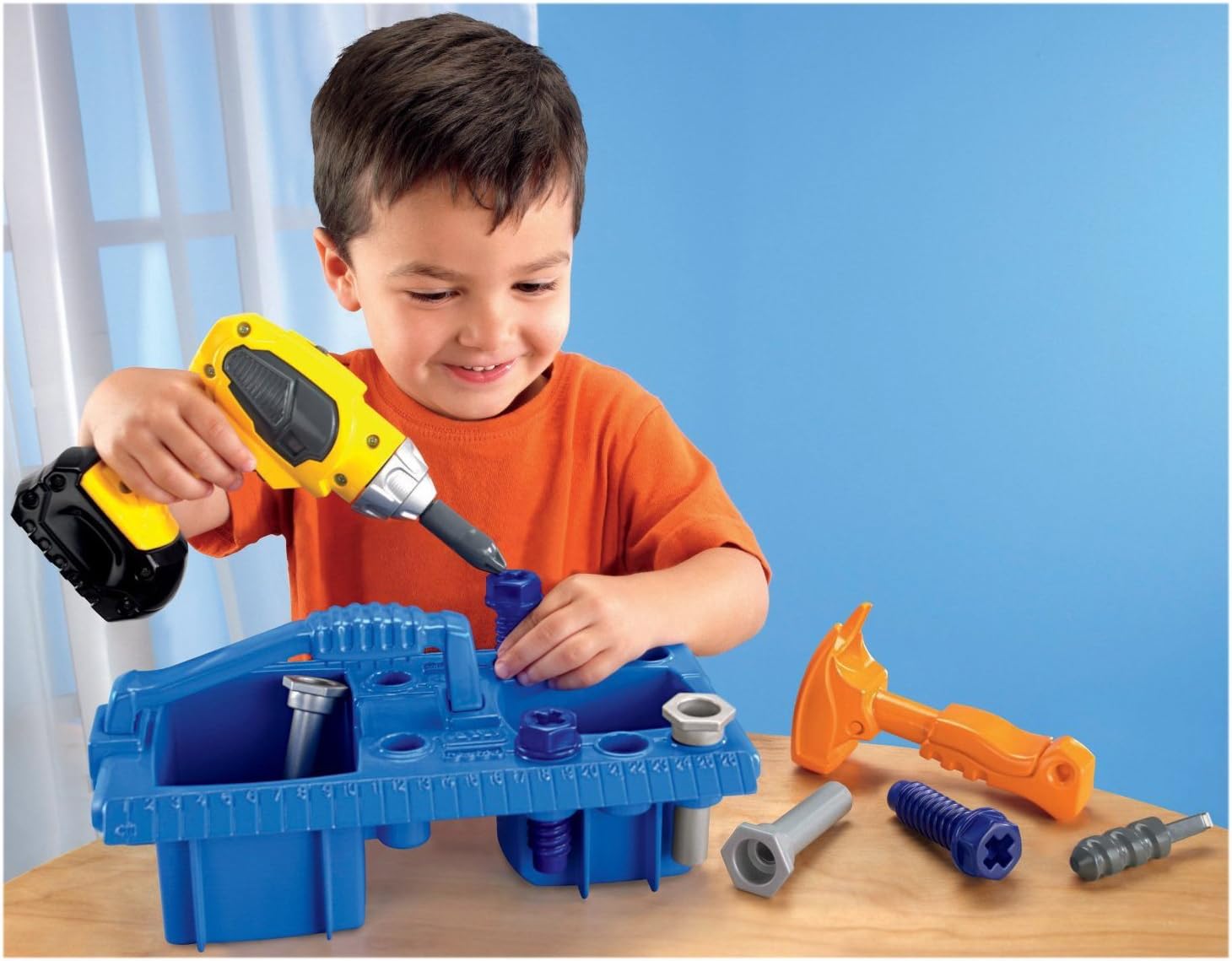 Fisher-Price Drillin' Action Tool Set 
