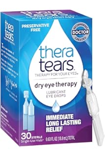 Amazon Com Theratears Eye Drops For Dry Eyes Dry Eye Therapy Lubricant Eyedrops Provides Long Lasting Relief 30 Ml 1 Fl Oz Pack Of 1 Value Size Health Personal Care