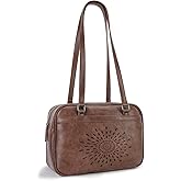 APHISON Vegan Leather Shoulder Purses for Women with Top Handle Strap, Ladies Handbags, Tote Hobo Bags Sunflower Design