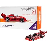 Hot Wheels id Vehicle GT Hunter with Embedded NFC Chip, Uniquely Identifiable, 1:64 Scale, for Kids Ages 8 Years and Older