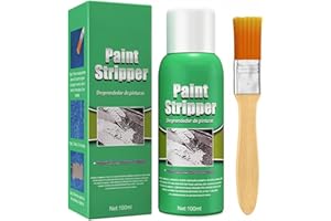danlein Efficient Paint Stripper, Car Wheel Cleaning Paint Remover Stripping, Car Paint Remover Metal Surface Paint Stripper Brush, Paint & Varnish Stripping Gel, Car Paint Stripper