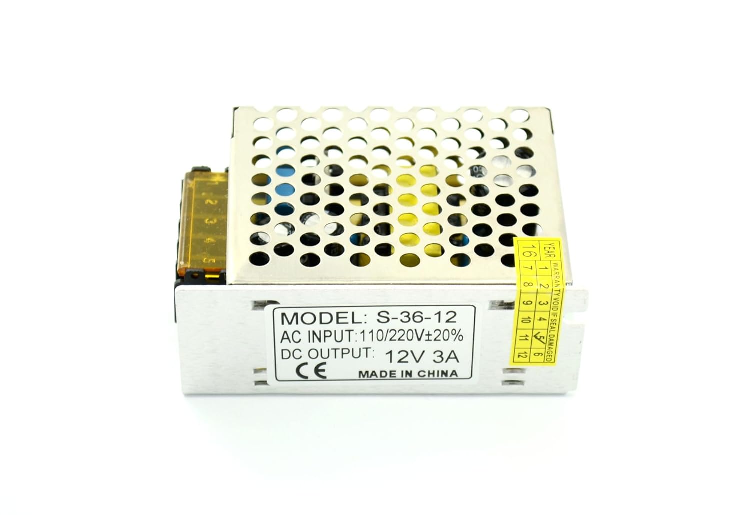 Q Baihe New Ms 35 12 36w Ac85 264v To 12v Dc 3a Regulated Switching Power Supply Amazon Com Industrial Scientific