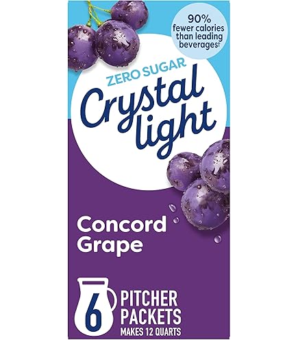 Amazon.com : Crystal Light Drink Mix, 5 Pitcher Packets, for