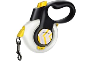 Fida AutoBrake Retractable Dog Leash. Advanced Patented Design for Dog Pulling, 16 ft Heavy Duty No Pull Pet Walking Leash for Extra Large Breeds. Tangle Free, Soft Grip, X-Large Size.