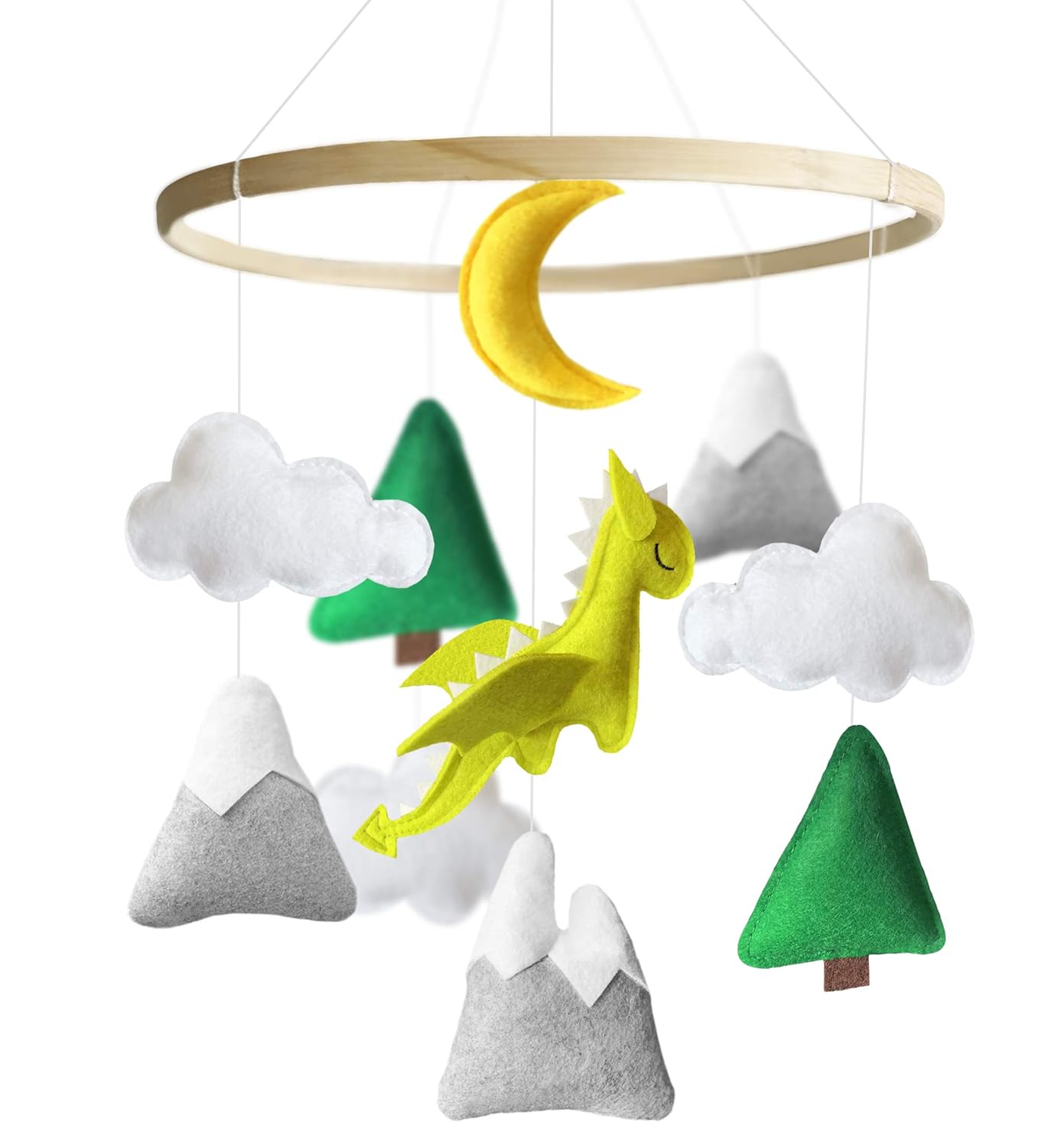 dragon crib mobile