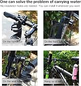 Grapelet Universal Stroller Cup Holder 360 Rotation ABS Clip Adjustable view 7
