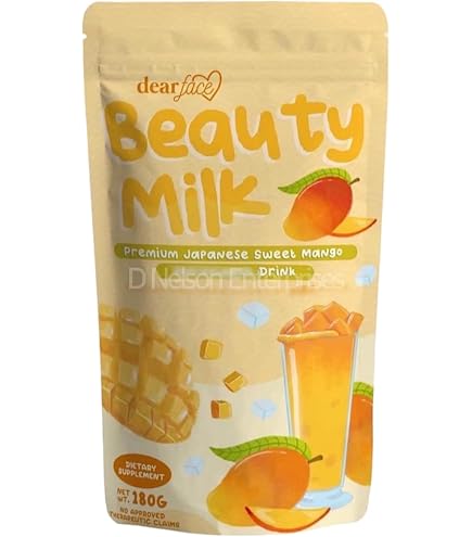 Amazon.com: Dear Face Beauty Milk Japanese Collagen STRAWBERRY Drink -  50,000mg Hydrolyzed Collagen, 6.3 Ounce (Pack of 1) : Health & Household