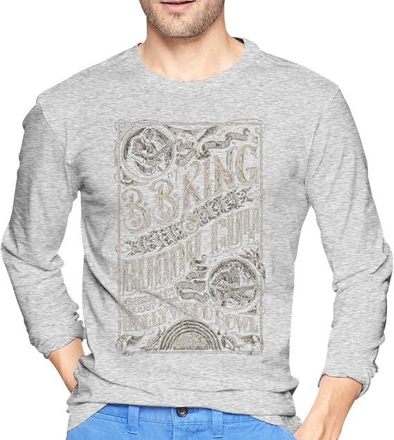 Amazon Co Jp B B King B B キング Tシャツ メンズ 長袖 春秋服 100 綿 プリントティーシャツ 丸ネック ショートスリーブ人気 カジュアル 通学 通勤 カップル服 服 ファッション小物