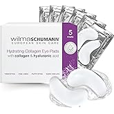 WILMA SCHUMANN Collagen Under Eye Patches, Dark Circle & Wrinkles Under Eye Mask, Pack of 5