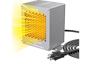 BESTWOOO 2026 Boat Engine Compartment Heater 700W | Advanced PTC Ceramic Marine Bilge Heater with Automatic Thermostat, IPX7 Waterproof Aluminum Housing & IPX8 Fan, Fast Heating for Boats, RVs Compartments