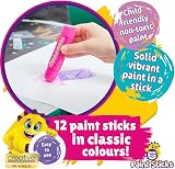 Little Brian Paint Sticks 12 Pack Assorted Colours Mess Free Twist Up Paint view 5