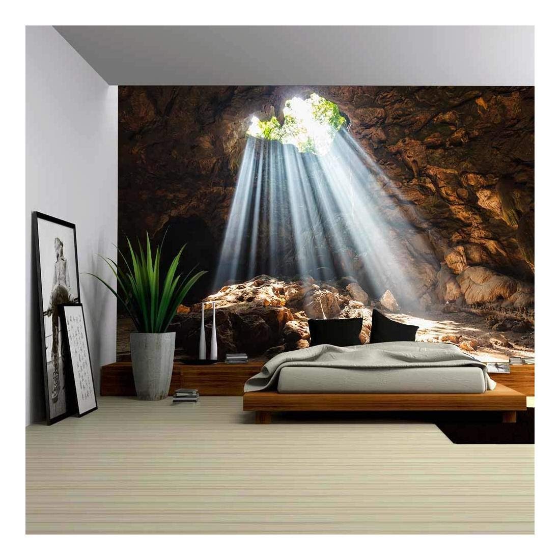 Sun Beam in Cave Wall Murals Wall26